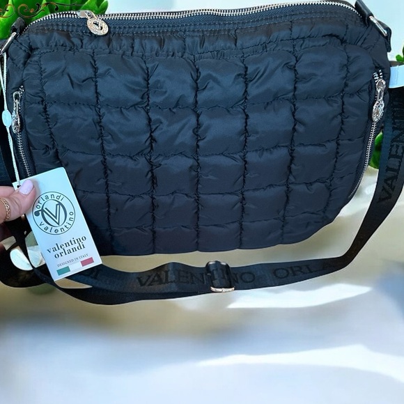 NWT Valentino Orlandi Puffy Crossbody Bag - Picture 2 of 10